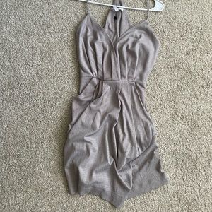 BCBGeneration silver dress size M
